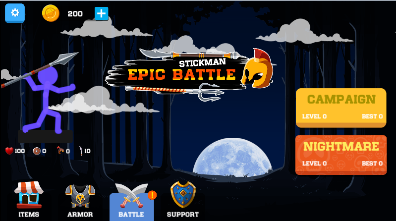 Stickman Epic Battle